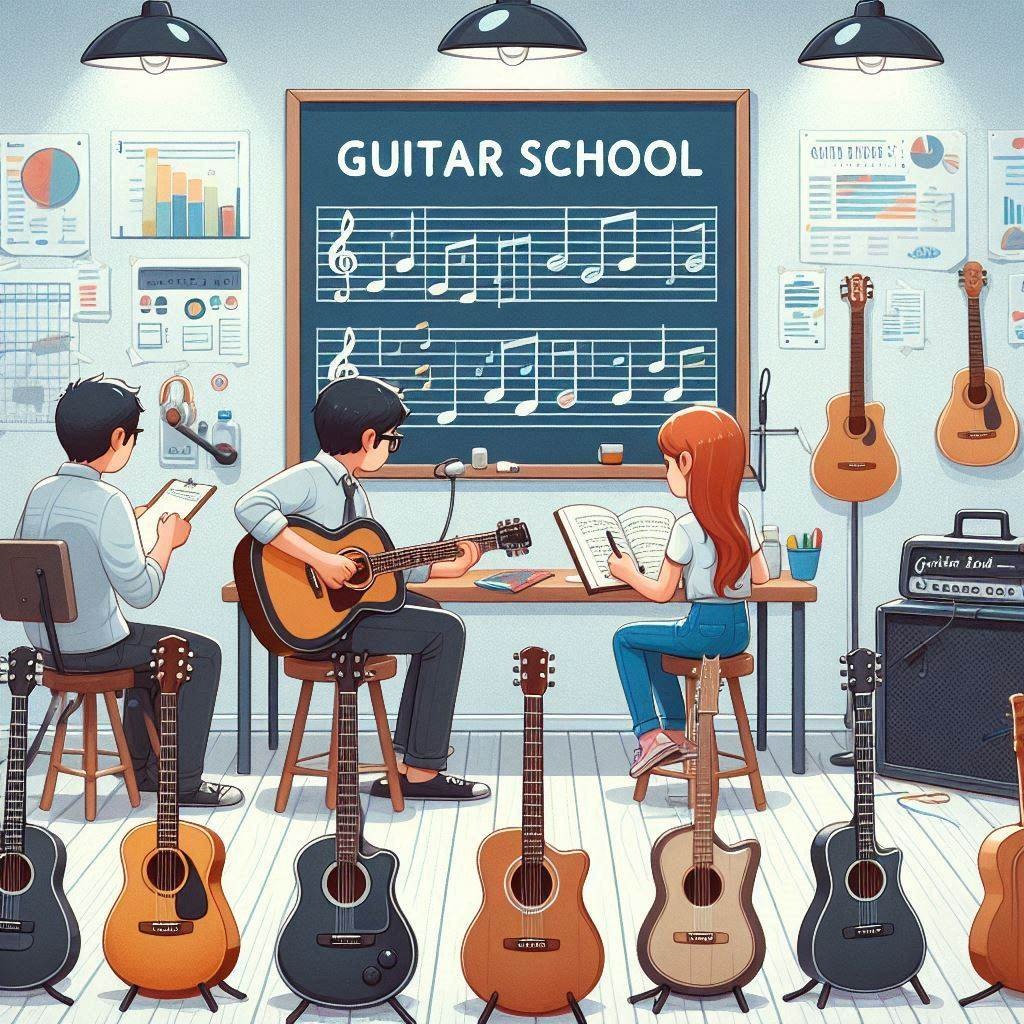 بهترین اموزشگاه گیتار در شیراز