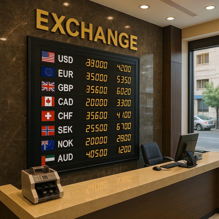 بهترین صرافی در معالی آباد شیراز (6 صرافی+شماره تماس)